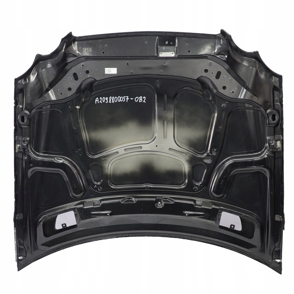 Mercedes clk w209 капот кришка двигуна obsidian чорний  чорний металік - 197 Зі Шроту