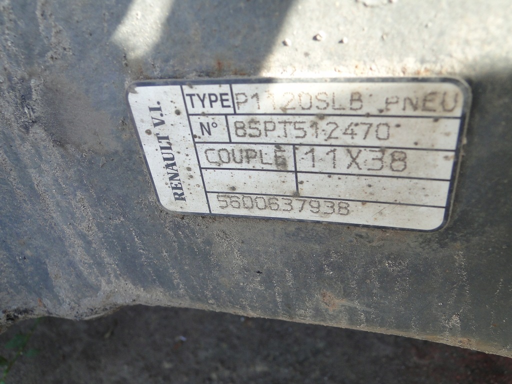 фото №5, Задній міст renault premium 11/38