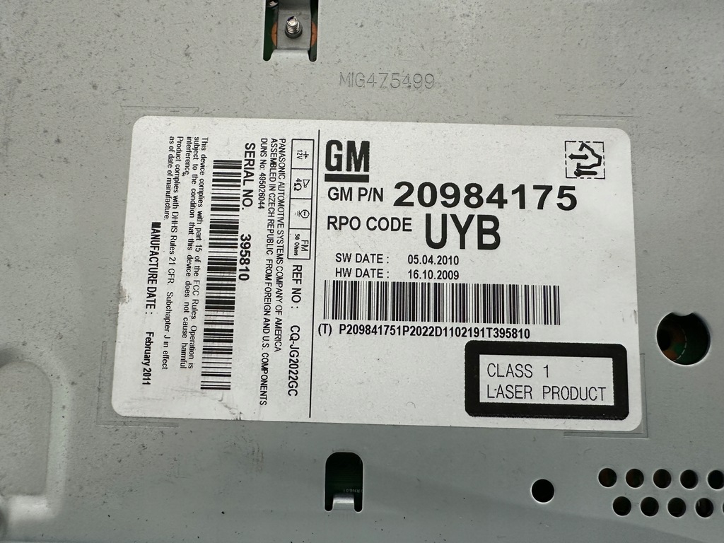 фото №4, Opel meriva b радіо 20984175