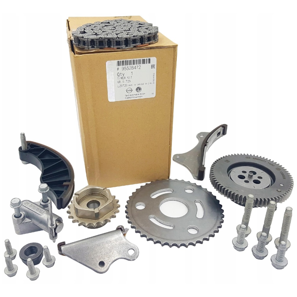 фото №1, Набір ланцюга розподільного валу оригінал 95528472 opel 1.6 cdti
