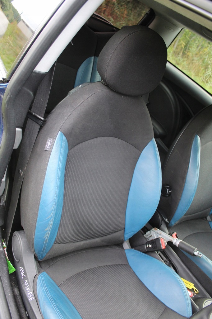 фото №3, Сидіння заднє сидіння обшивки mini r56 pół шкіра works