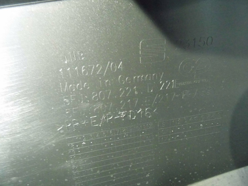 фото №15, Бампер перед решітка радіатора 6pdc версія pod радар колір li7f seat tarraco 2019+