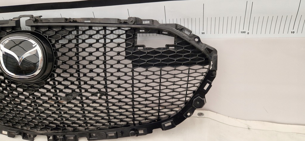 фото №3, Mazda 3 iv bp решётка радиатора решётка радиатора pod distronic + эмблема