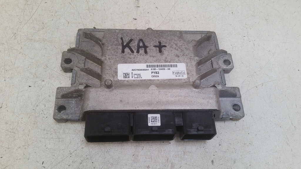 фото №1, Бортовий комп'ютер двигуна g1b512a650ad ford ka +