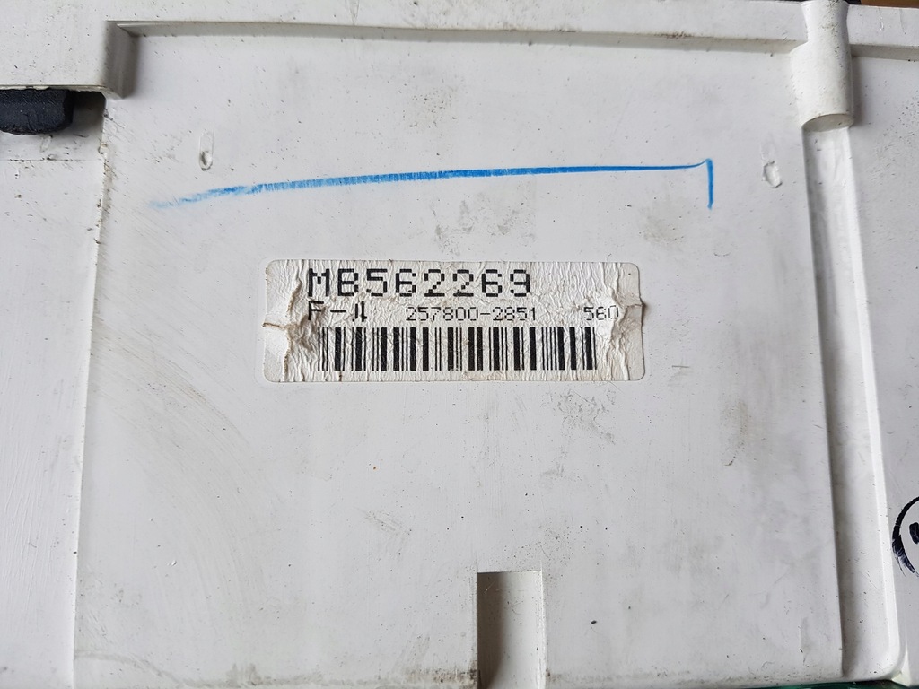 фото №9, Mitsubishi l200 i 86-96 первая поколение 2.5 td счетчик приборы mb562269