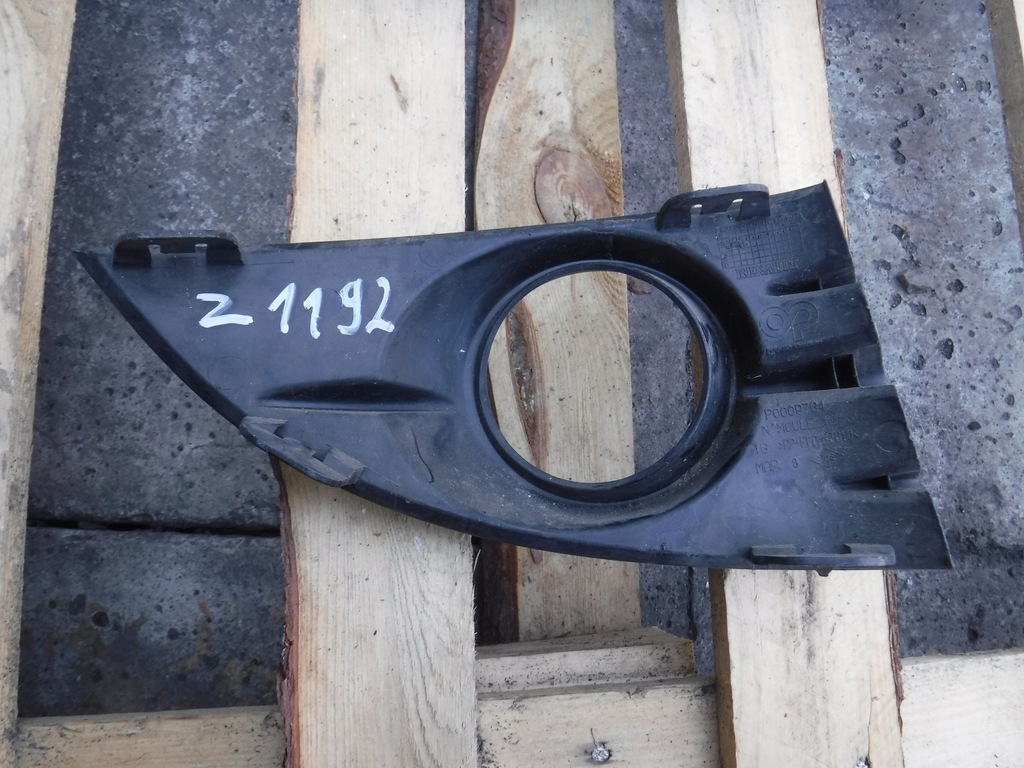 фото №2, Решётка противотуманной фары renault scenic ii lift левая