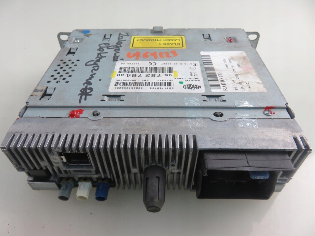 фото №6, Радіо peugeot 508 i 8d 9666090780