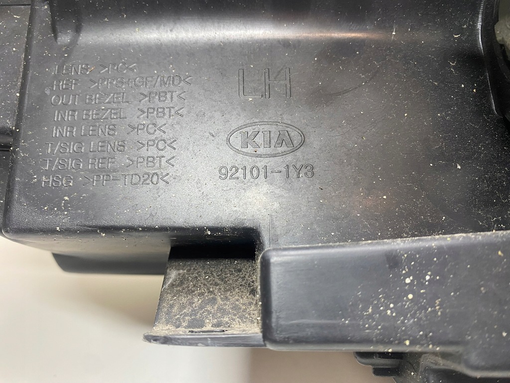 фото №9, Kia picanto ii lift лампа левая левый перед передняя led линза 921011y3
