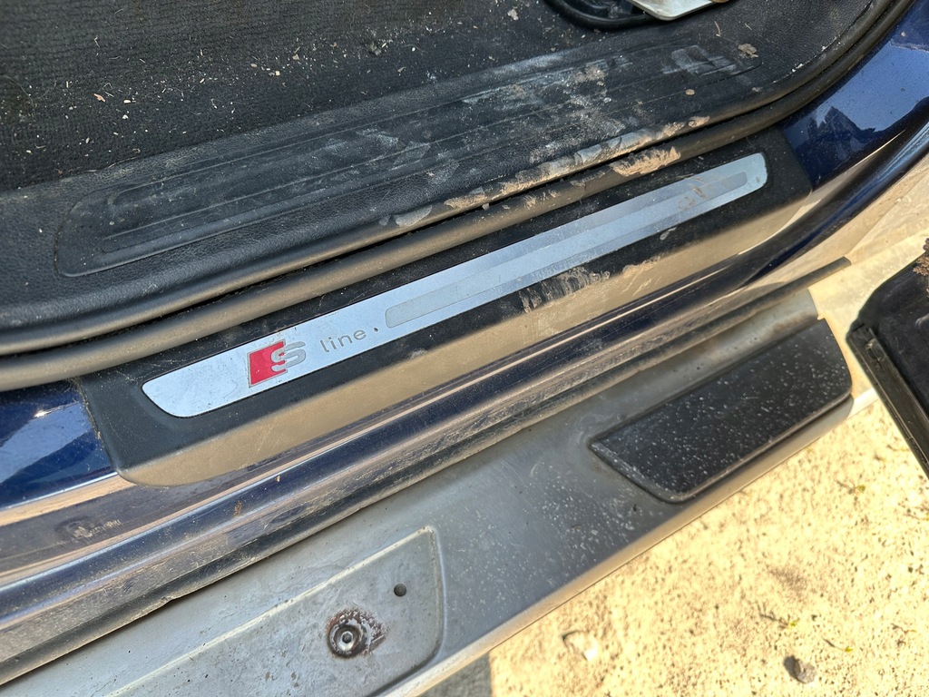 фото №1, Молдинг накладки пороговые комплект audi q7 4l s-line