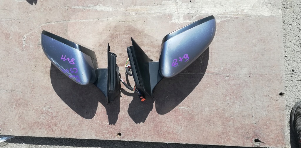 фото №1, Зеркало левая 17 pin правое 19 pin citroen c5 aircross