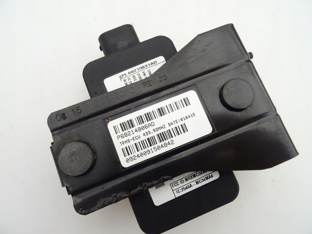 фото №3, 2015 challenger модуль tpms давления шин датчик