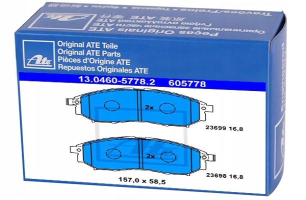 фото №1, Тормозные колодки тормозные перед do infiniti q70 2.2 3.0 3.5