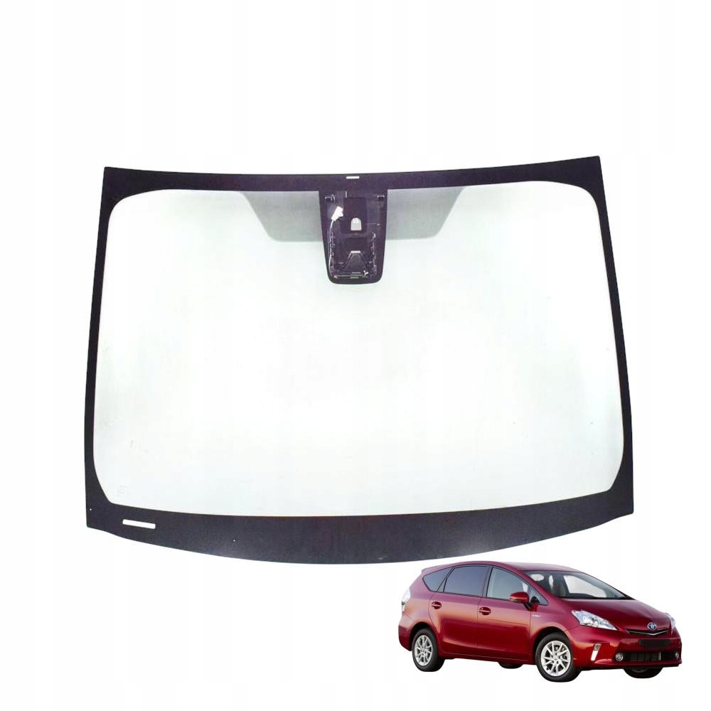 фото №1, Стекло лобовое toyota prius v prius+ 2017- зелёный с камера оригинальный номер 561014f909