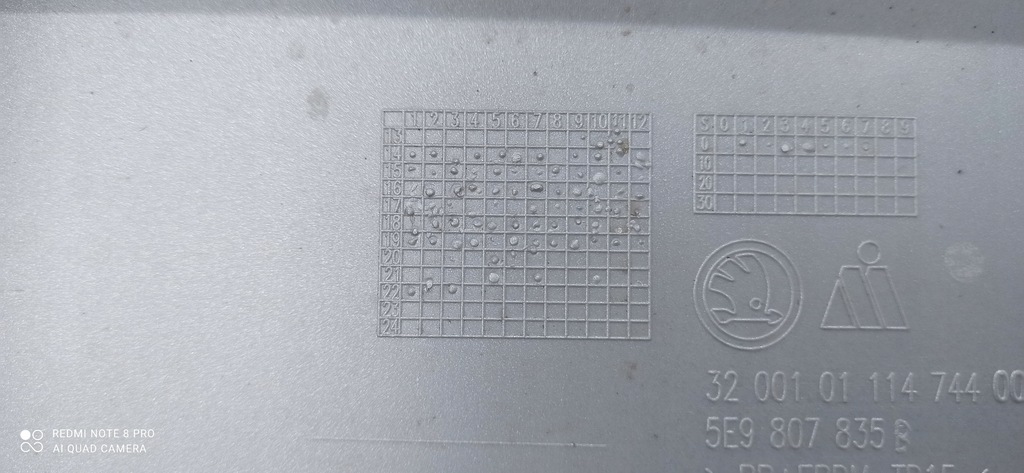 фото №13, Octavia iii 13- scout спойлер диффузор бампера задняя