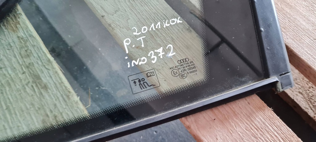 фото №7, Q5 8r скло кузовна w крила права правий задня 2011r 11r