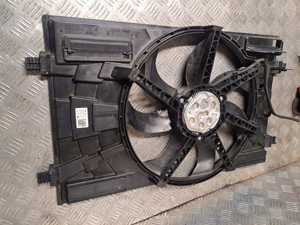 фото №9, Vw golf 7 vii вентилятор радиатора 5q0121203dr