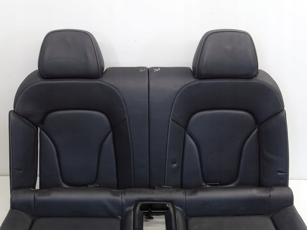 фото №8, Kpl сидіння заднє сидіння оббивка шкіра audi s5 8t 3d cabrio електричний підігрів !