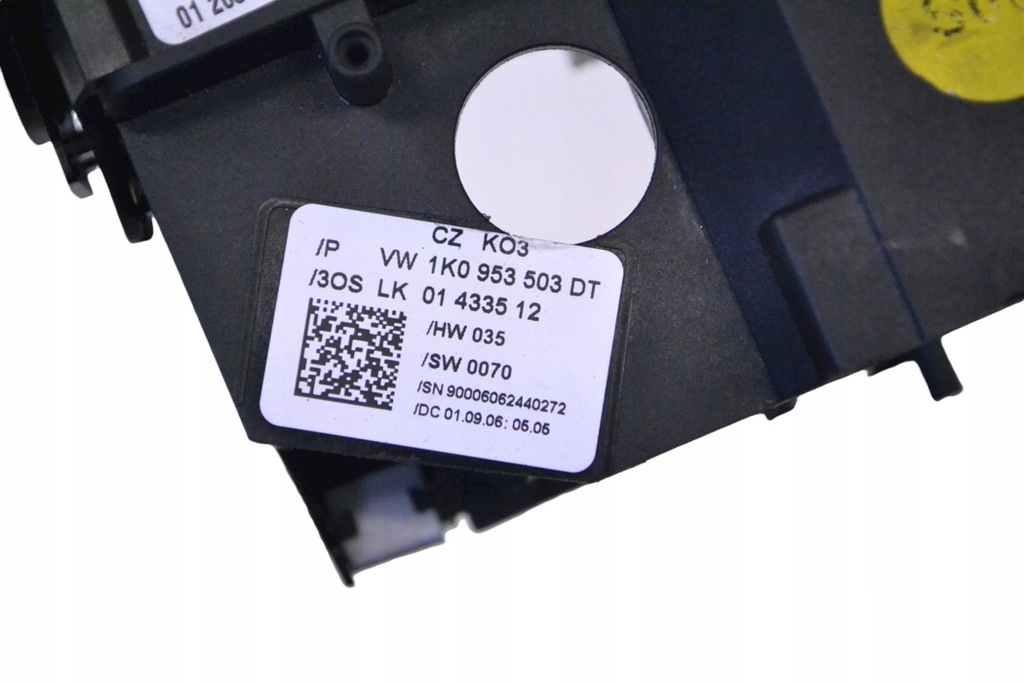 фото №6, Vw eos 1f 2007 rhd переключатель дворник поворотники 1k0953503dt 1k09