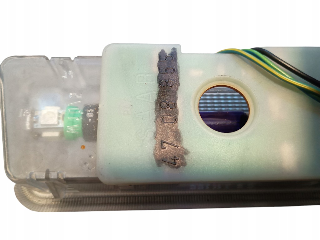 фото №4, Saab 9-3 93 cabrio лампа лампа освітлення салону внутрішня оригінальний номер 4708855