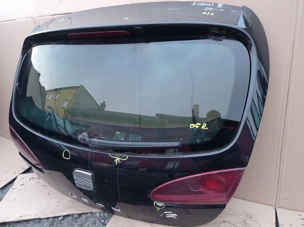 фото №4, Seat leon ii 05-09 крышка багажника задняя