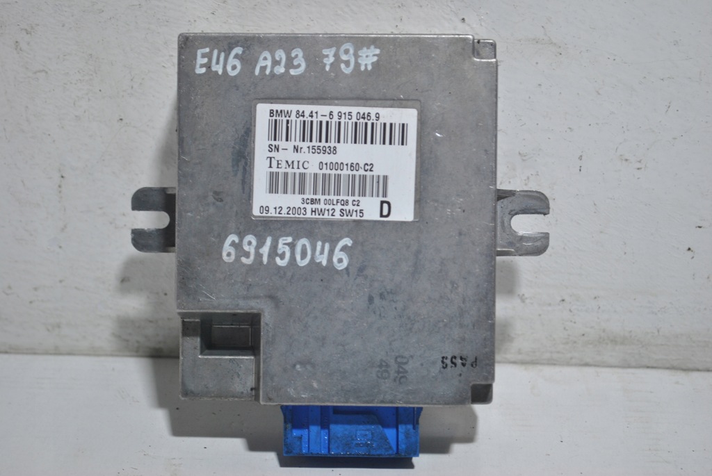 фото №1, Блок керування система модуль bmw e46 6915046
