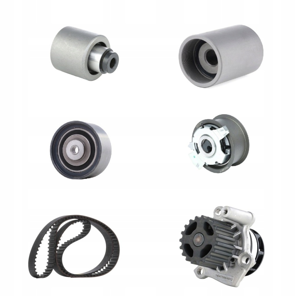 фото №1, Набір ремінь розподільного валу + насоса води ridex 3096w0522 do vw golf vi 5k1