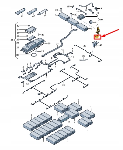 фото №1, Audi e-tron gt температура датчик 9j1915743