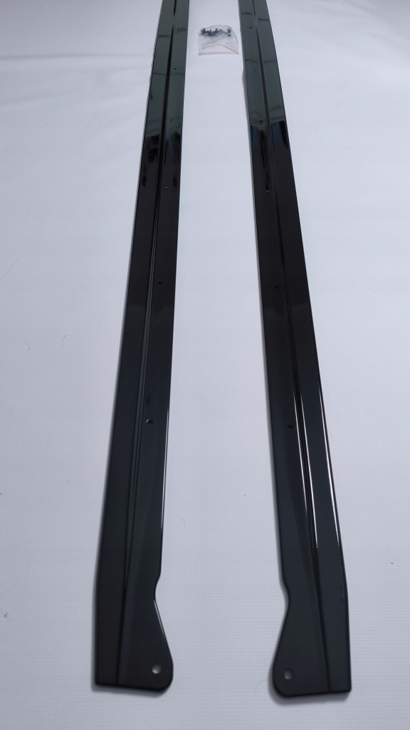 фото №16, Bmw x6 f16 комплект накладки сплиттер диффузор задний performance чёрный блеск