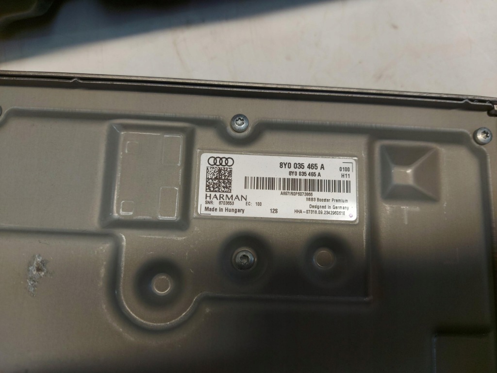 фото №7, Audi q4 40 e-tron динаміки сабвуфер підсилювач аудіо harman 8y0035465a