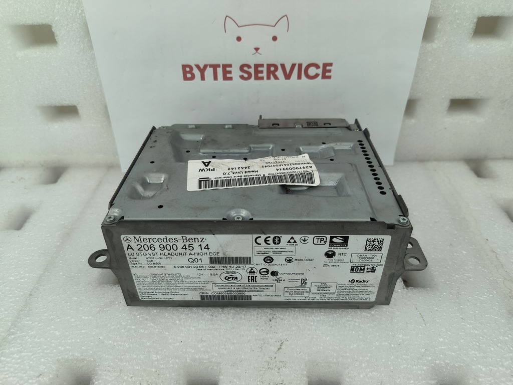 фото №1, Mercedes c w206 навігація / радіо / gps ntg7 hight lft2 ece a2069004514