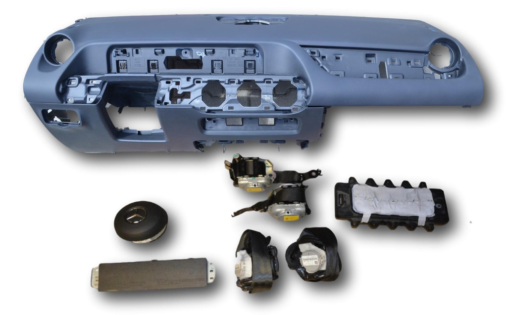 фото №1, Mercedes b-klasa w247 приборная панель консоль подушка безопасности