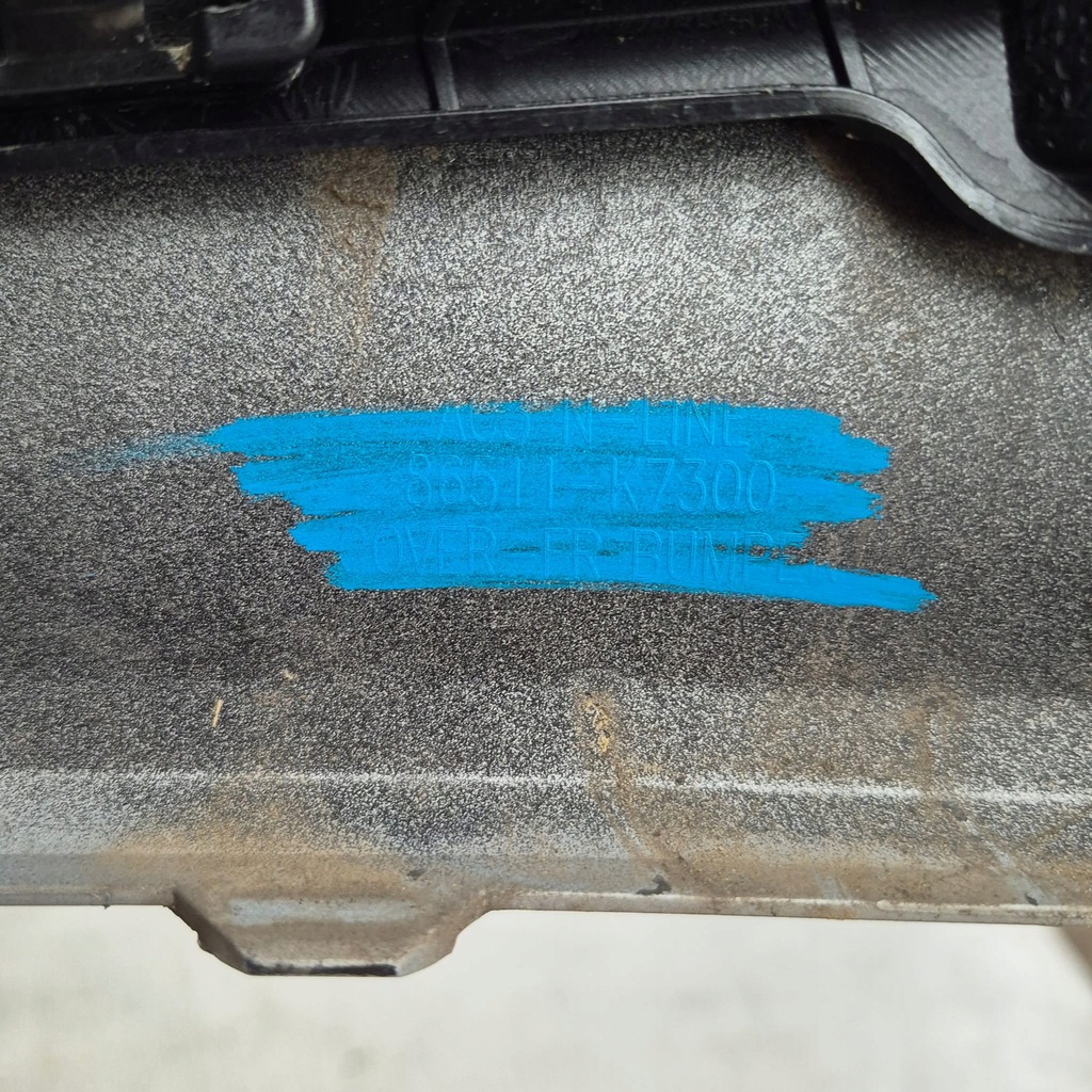 фото №10, Hyundai i10 iii n-line 19- бампер перед передний решётка радиатора 86511-k7300