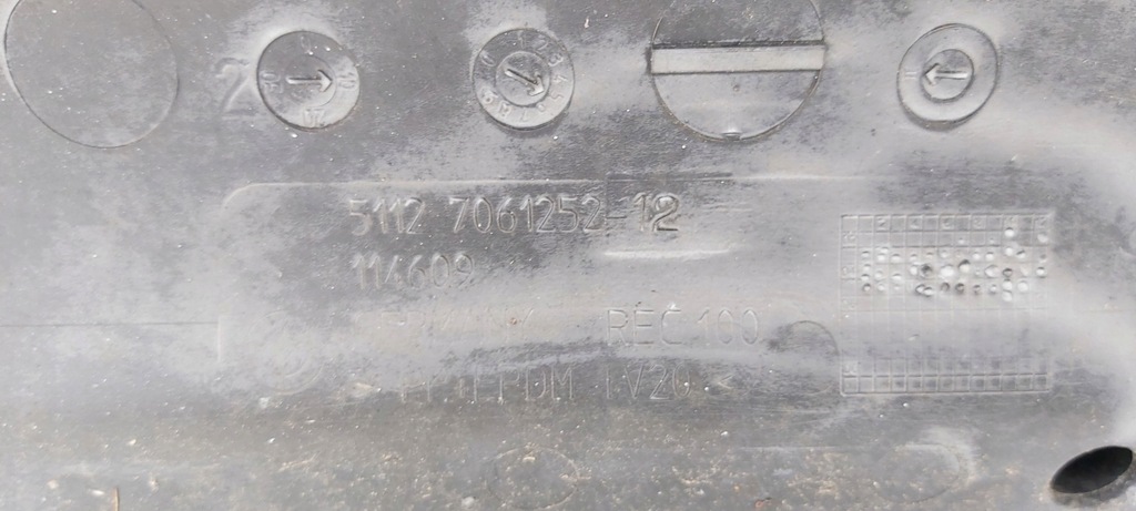 фото №11, Bmw 5 e60 51127061252 бампер задний