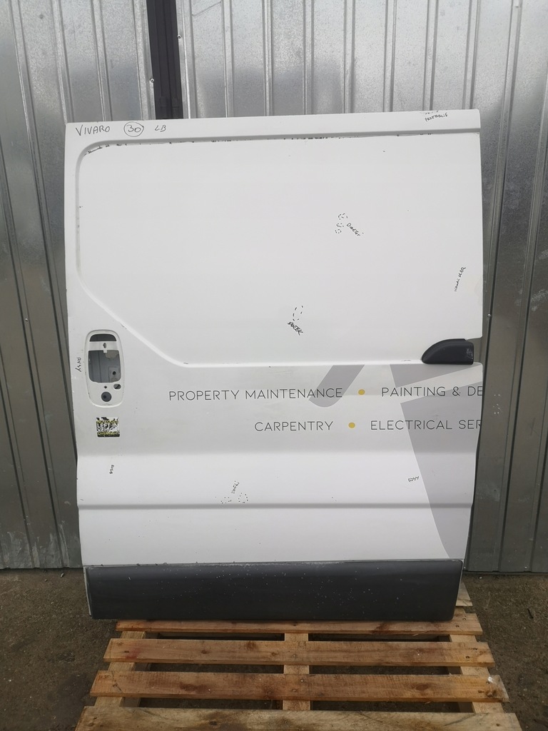 фото №1, Дверь сдвижные левая левый bok opel vivaro a renault trafic ii lift 06-14