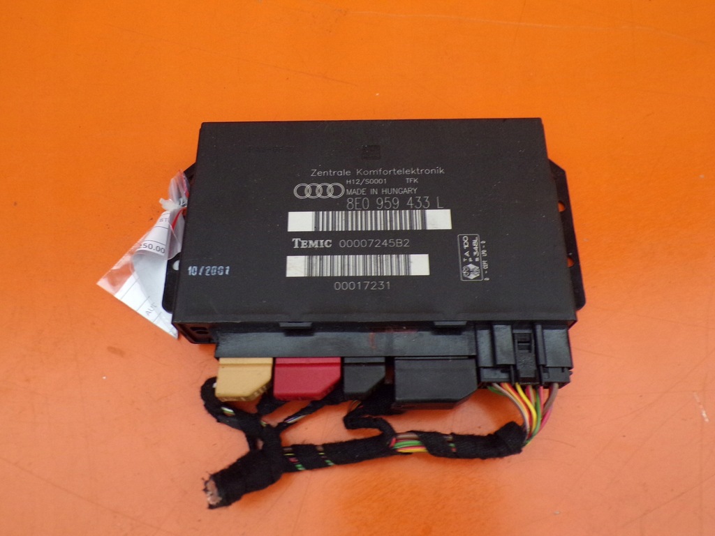 фото №1, Модуль комфорта 8e0959433l audi a4 b6 04r