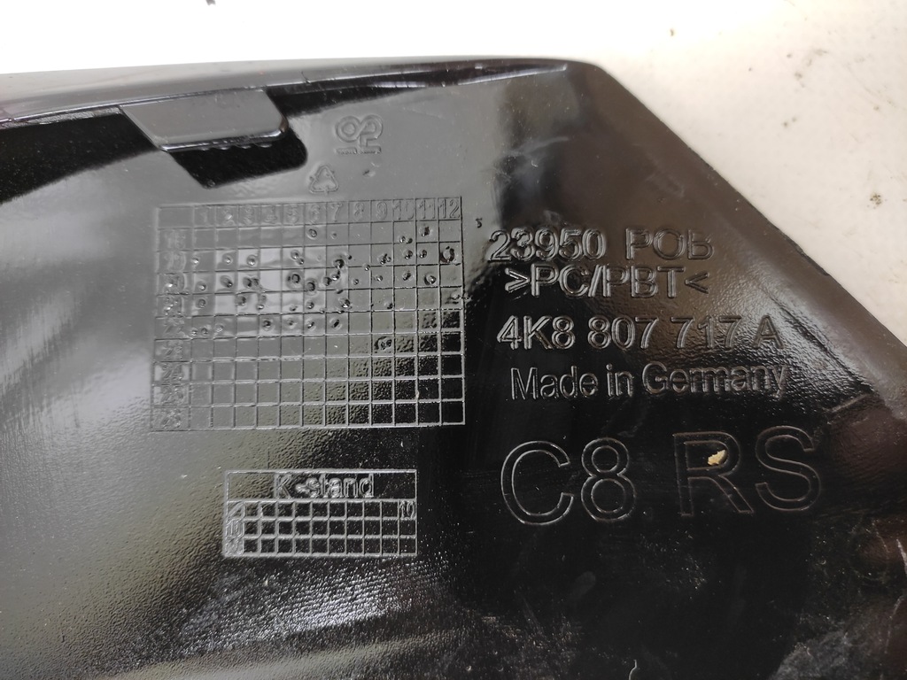 фото №9, Audi rs6 rs7 c8 4k8 спойлер бампера передній