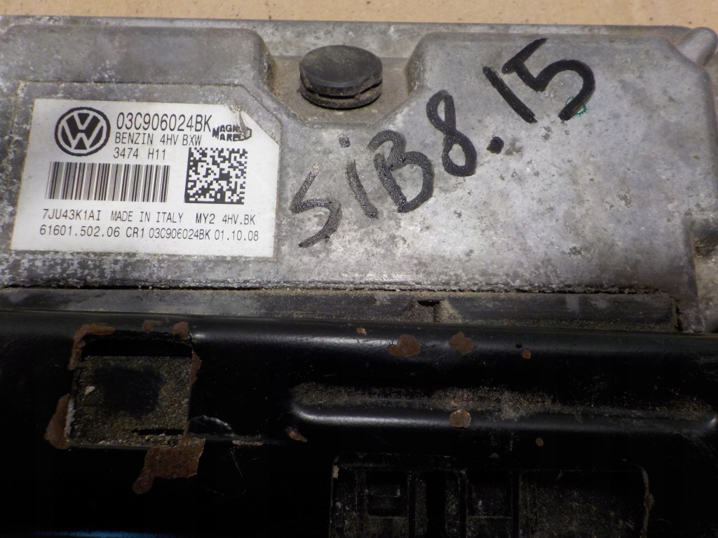 фото №5, Seat ibiza iv 1.4b 2009r блок керування двигуна 03c906024bk