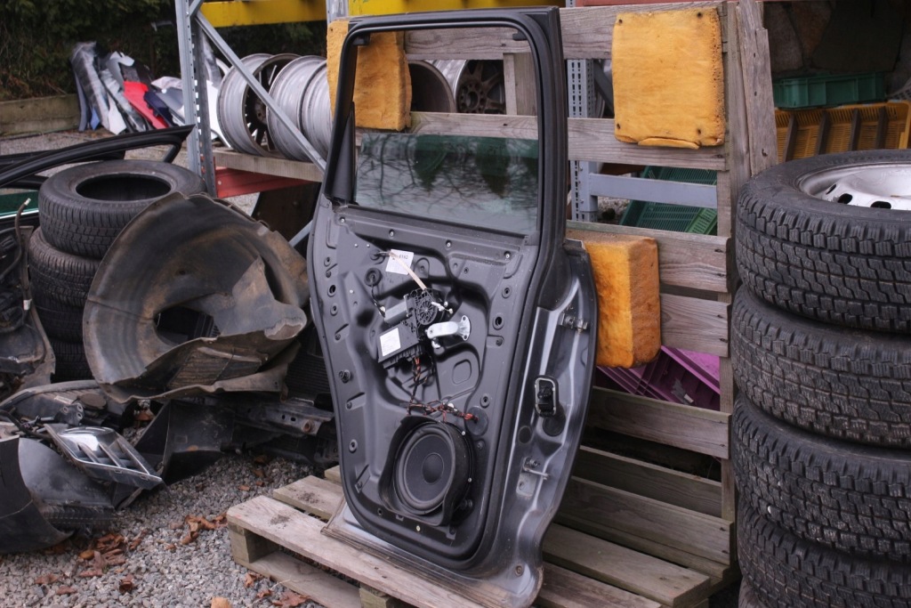 фото №8, Vw touareg i 7l дверь левый задняя ld7z