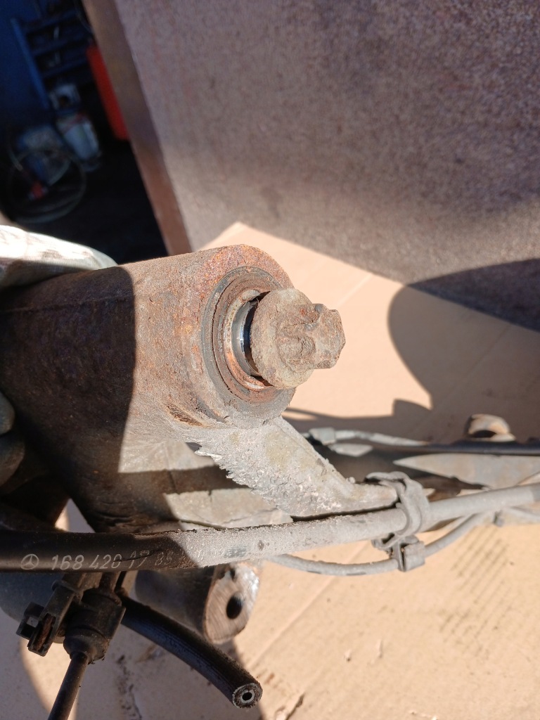 Важіль задній лівий з dobrą втулка mercedes w168 a klase Зі Шроту