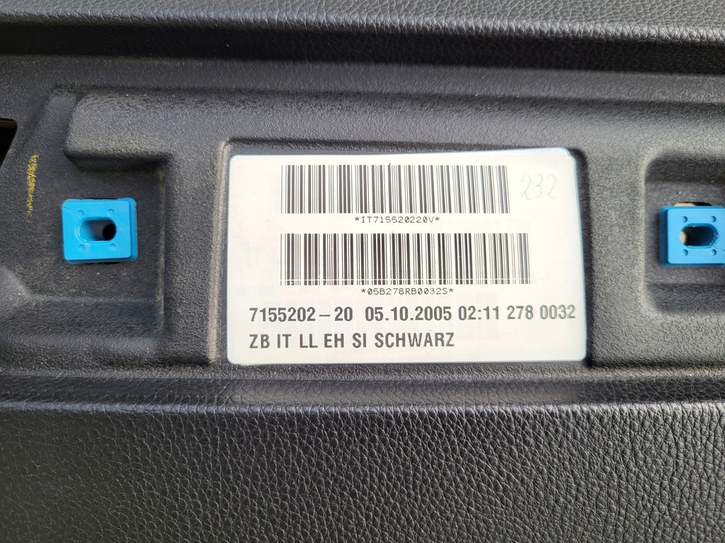 фото №14, Bmw e90 e91 e92 05r панель приладів консоль панель приладів приладова 7155202
