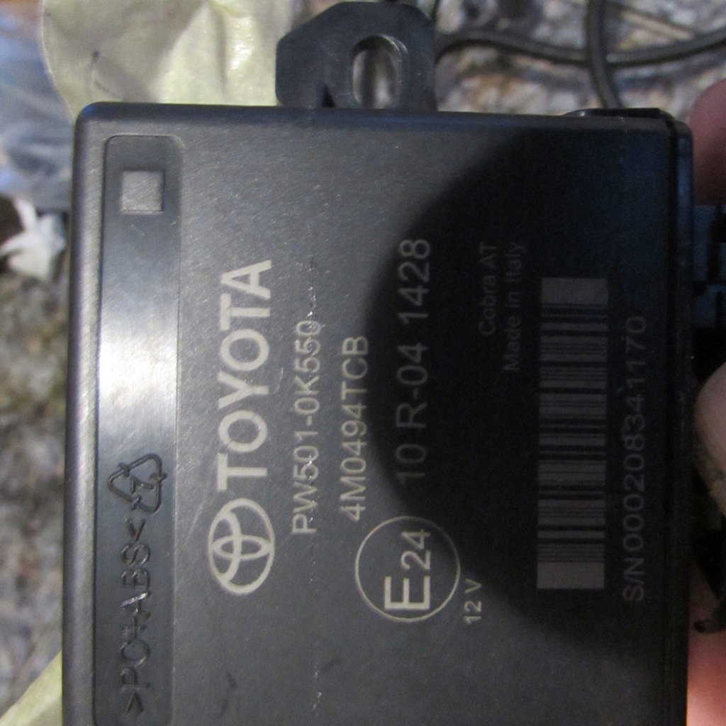 фото №5, Модуль блок керування toyota hilux pw501-0k550 13-18 r