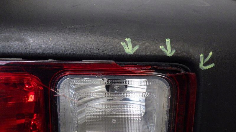 Уголок бампера лампа правый задняя trafic iii vivaro b l1h1 850162827r Киев