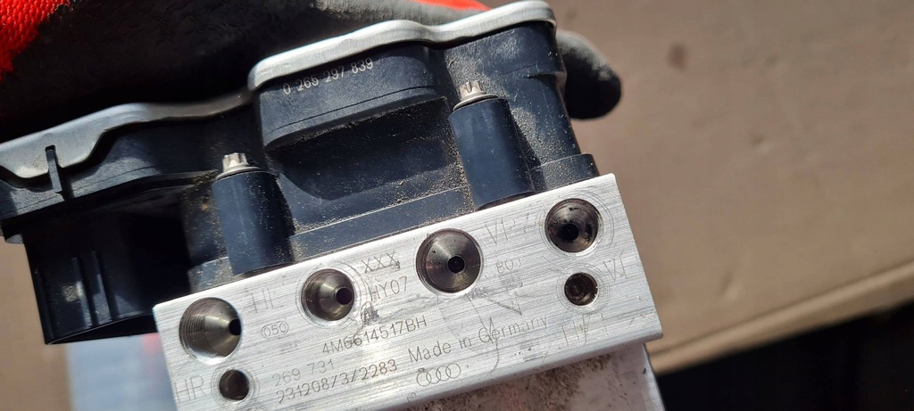 фото №7, Sq8 4m rsq8 q8 насос гальмівна abs модуль 24r 4m6907379ak sq7 4m q7