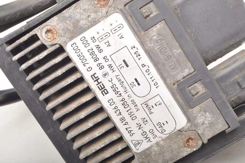 фото №6, Porsche boxster 987 модуль блок керування вентиляторів 99761843603