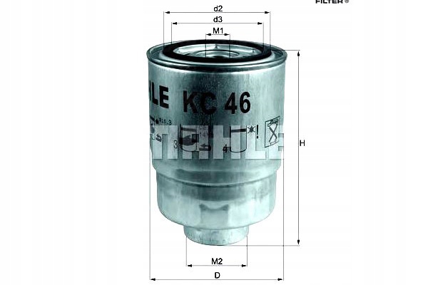 фото №1, Knecht фільтр пального isuzu f forward n 5th generat