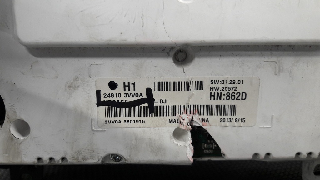 фото №9, 248103vv0a лічильник nissan note 1,2 ii 14r