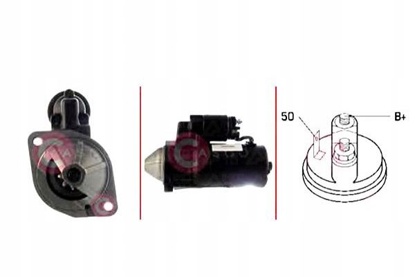 фото №1, Casco стартер nissan serena 2.3 d c23m