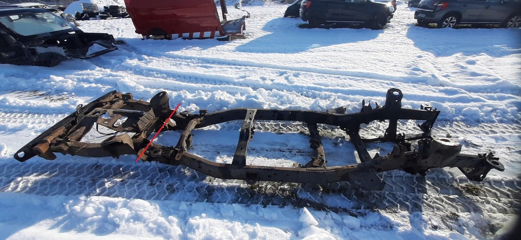 фото №1, Рама балка каркас задняя land rover discovery iii