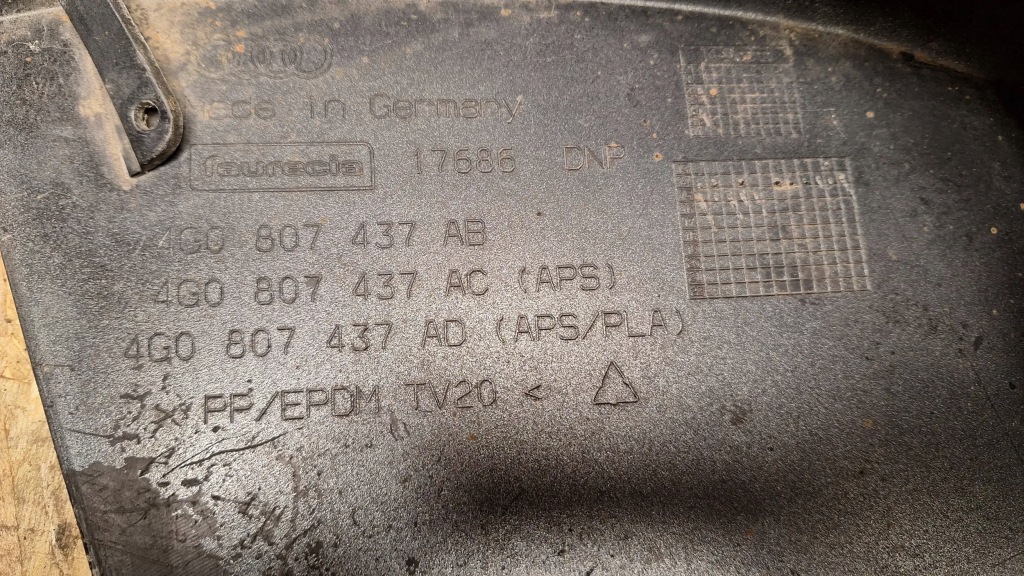 Бампер перед 4g0807437ab audi a6 c7 lift 4g0 s-line 14- Цена