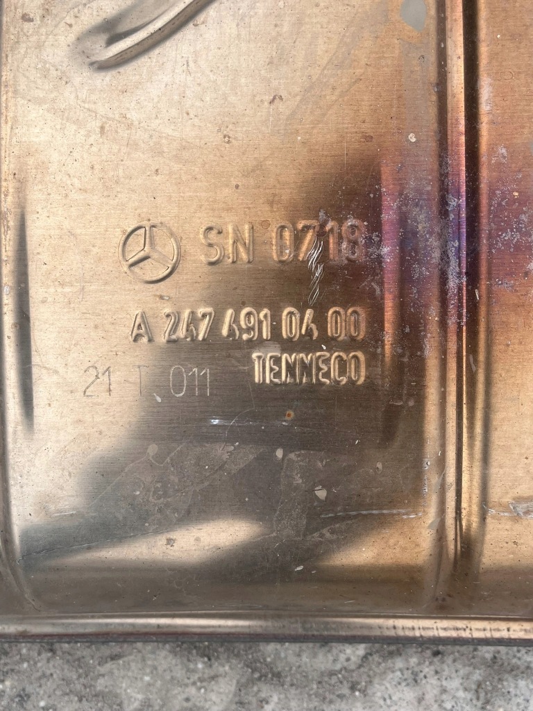 Выхлоп гаситель mercedes a-klasa w177 a2474910400 Доставка